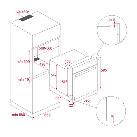 Horno multifunción TEKA HLB 860 ( Shabbat) - Cubimas