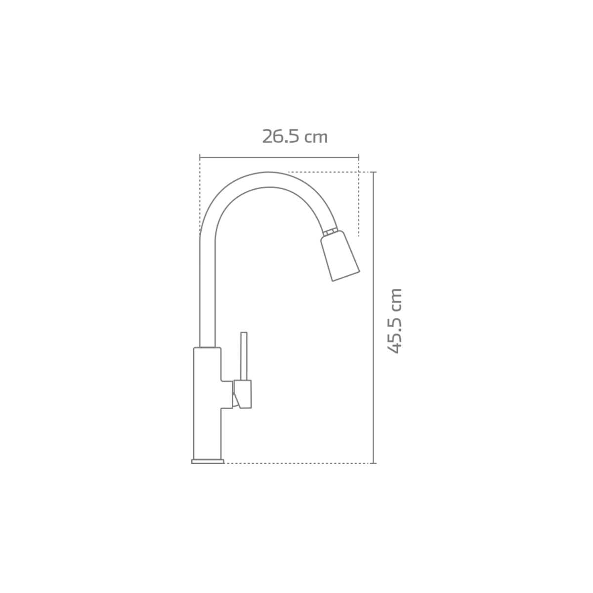 Llave Mezcladora KELE Kb92125-AI Inox