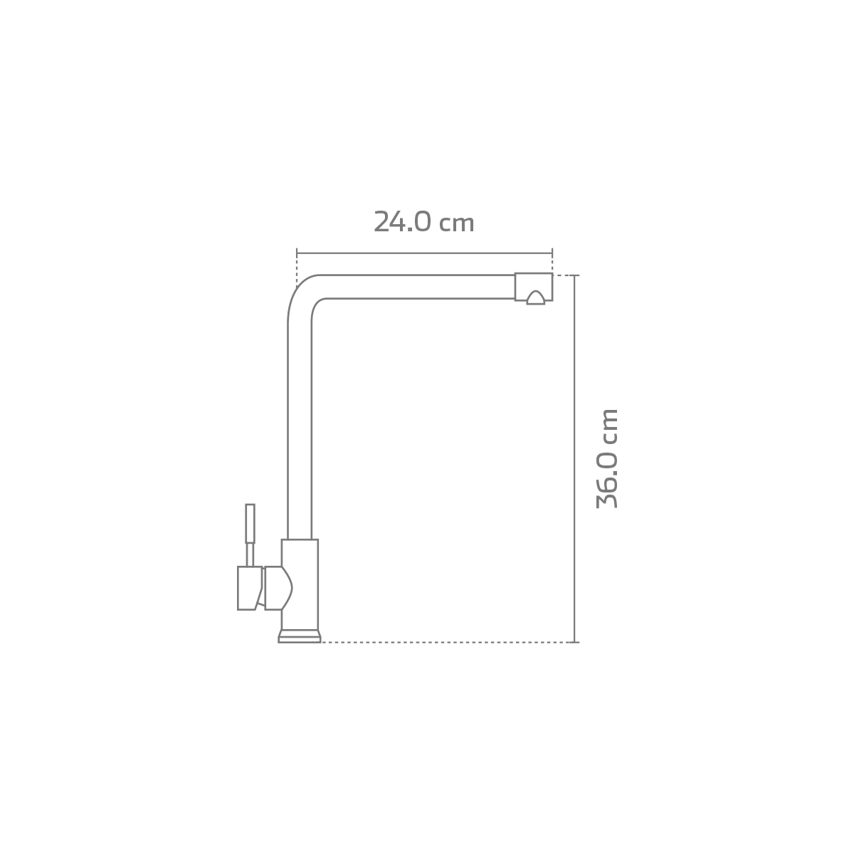 Llave Monomando KELE KSS1107B