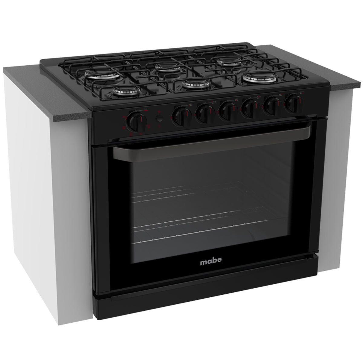 Hornoparrilla MABE Emc80130Nn0 6 quemadores - Cubimas