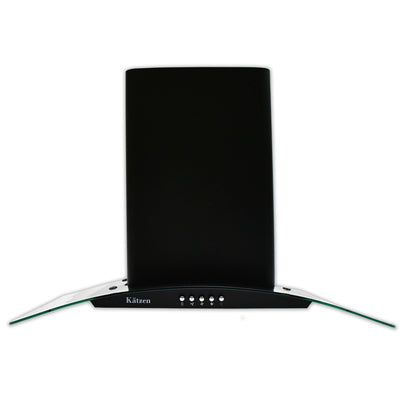 Campana de pared VOLLER NIMBUS 90 BLK de 90 cm - Cubimas