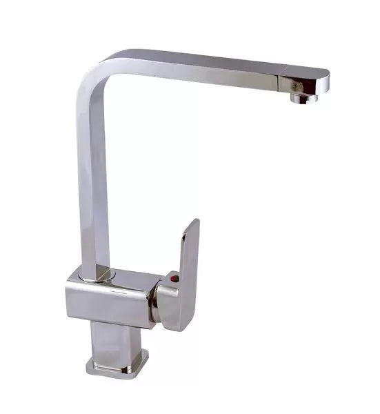 Llave Monomando Alan Para Fregadero Cuadrado Satin 10053-S - Cubimas
