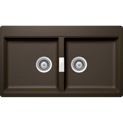 Tarja de submontar/empotrar SCHOCK HORIZONT N200 Bronze Cuarzo - Cubimas