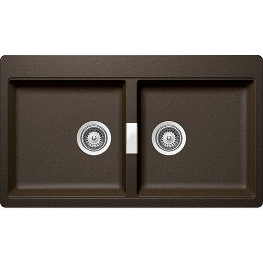 Tarja de submontar/empotrar SCHOCK HORIZONT N200 Bronze Cuarzo - Cubimas