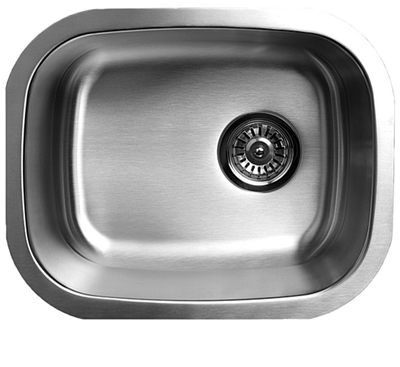 Tarja de submontar ECLIPSE SESE 1815 Inox - Cubimas