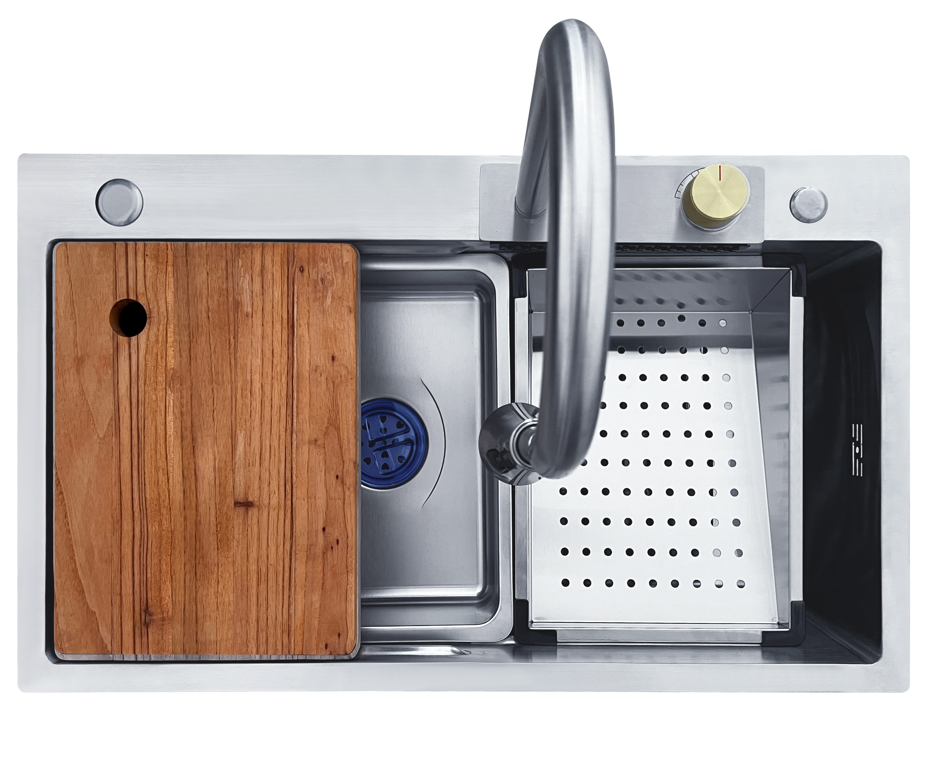 Tarja QUSIN CASCATTA Inox - Cubimas