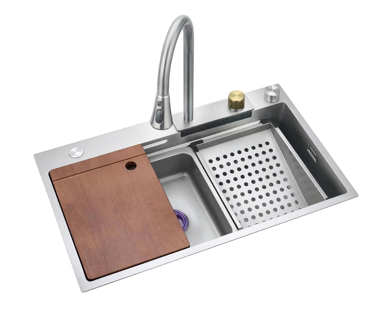 Tarja QUSIN CASCATTA Inox - Cubimas