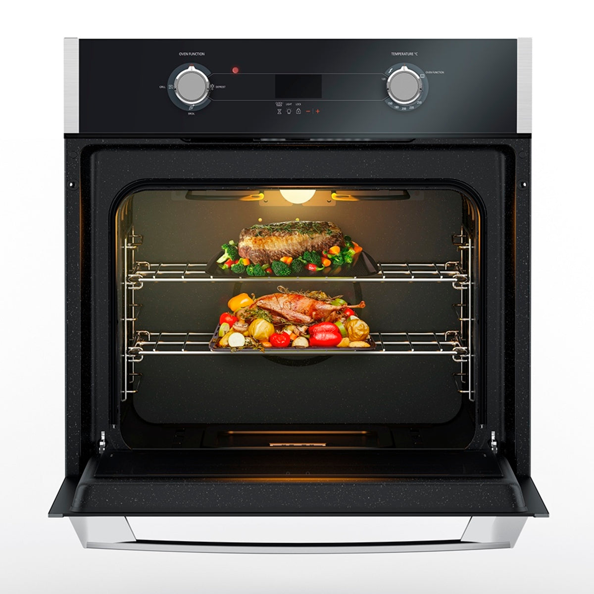 IO MABE Horno a Gas LP 60 cm Dark Grey IO Mabe - Cubimas