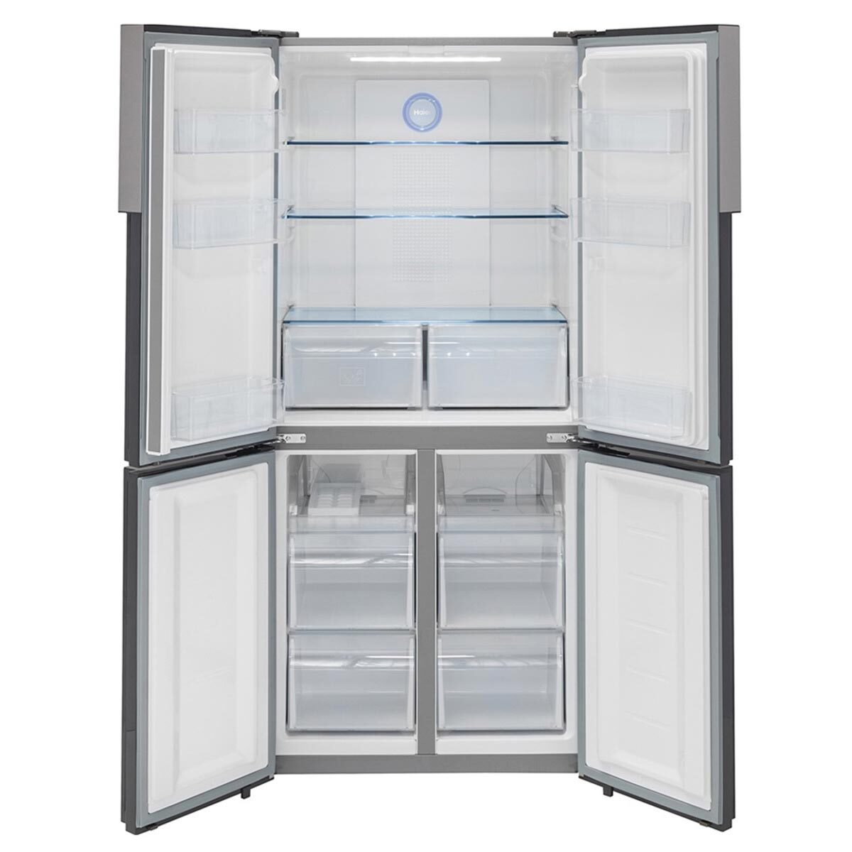 Refrigerador HAIER HQM458BKNSS0 de 458 L French Door 458 L Inox