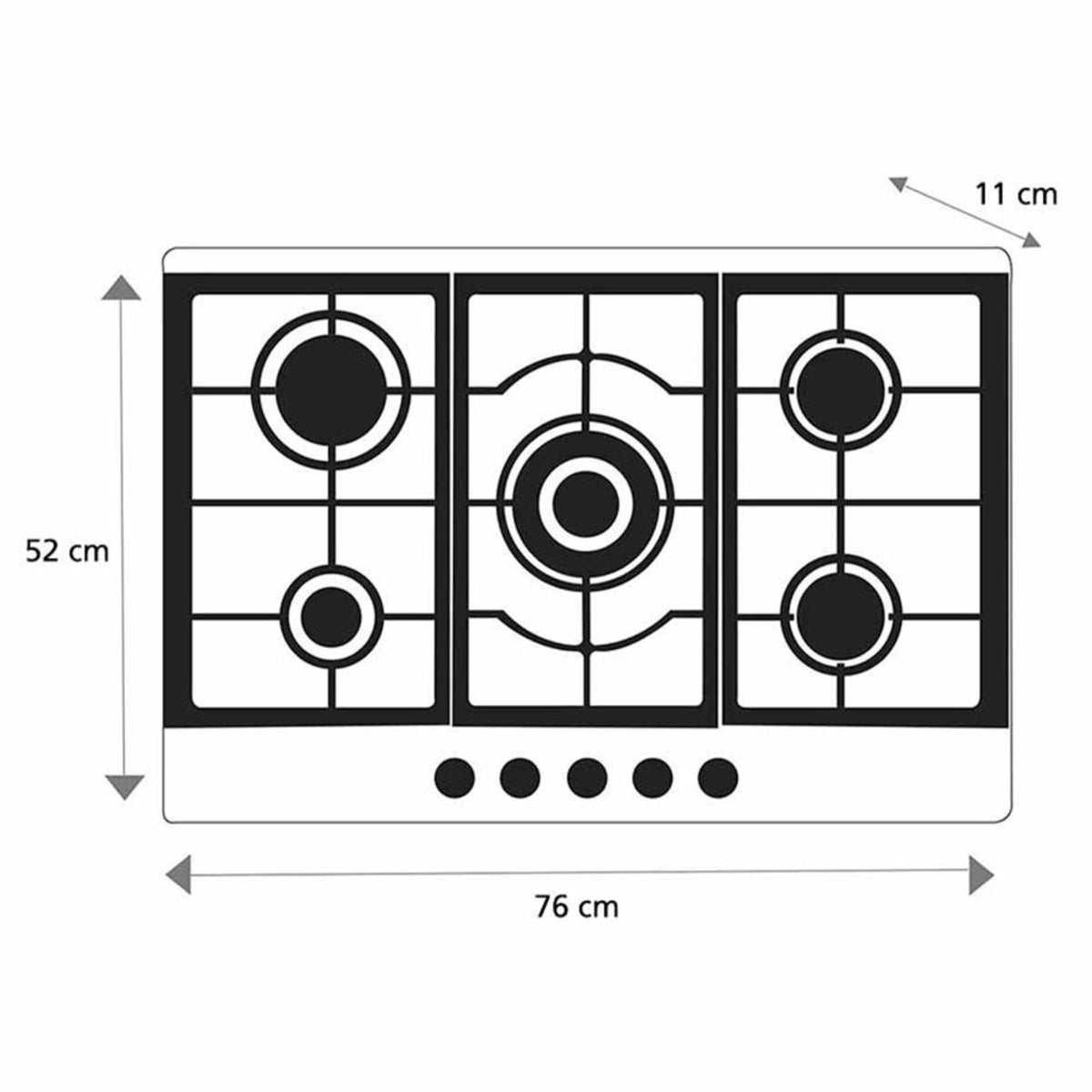 parrilla mabe pm7615i