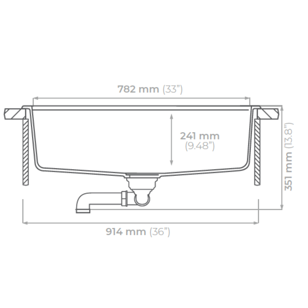 Tarja CHELSEA N100 XL Alphina Cuarzo