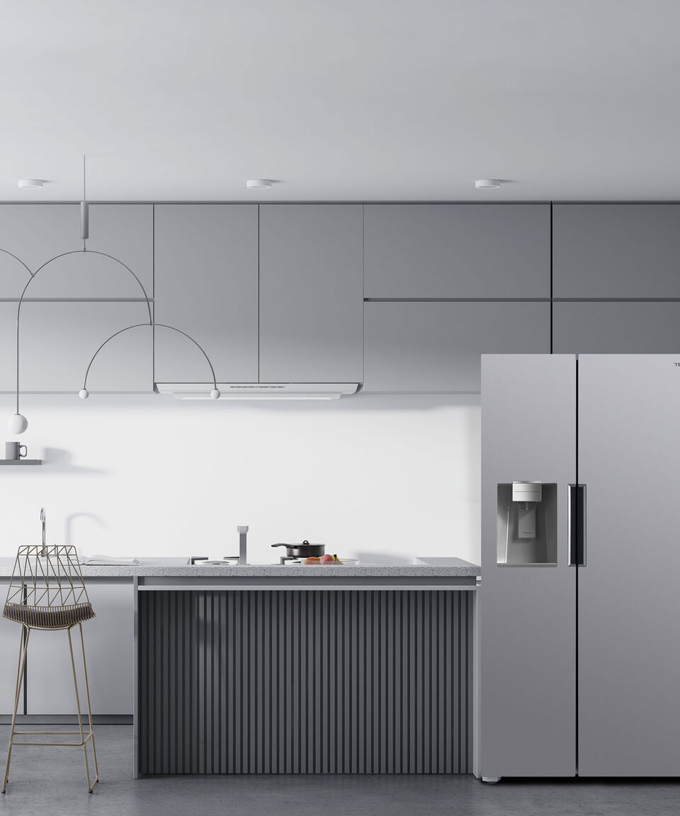 Refrigerador Side By Side 27 p3 SXS RLF 75950 SS Acero