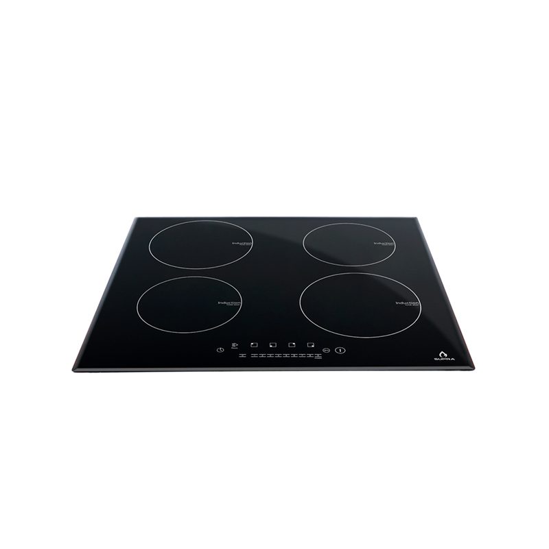 parrilla de inducción 4 quemadores supra