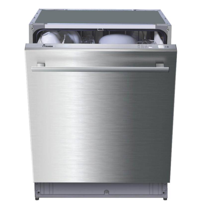 Lavavajillas de empotre TECNOLAM TECDW60.SS 12 Servicios - Cubimas