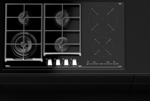 parrilla de induccion y gas