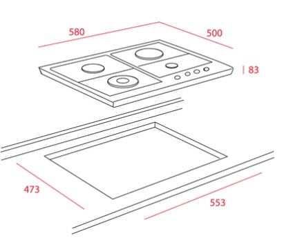 Parrilla TEKA EH 60 4G AI TR H. FUND
