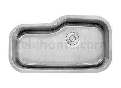 Tarja de submontar KELE KUS3419A Una tina en acero inox - Cubimas