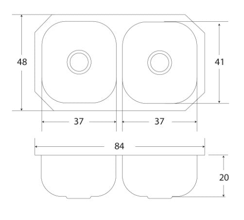 Tarja de submontar EB TÉCNICA CS-110 Inox - Cubimas