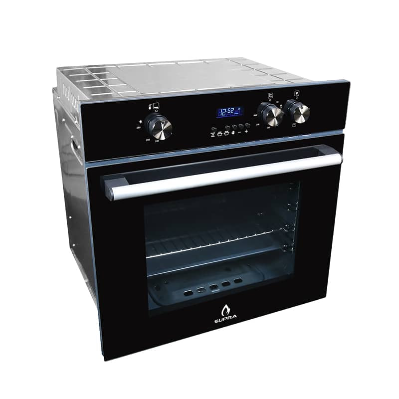Horno de gas SUPRA BLACK VORTEX NEGRO