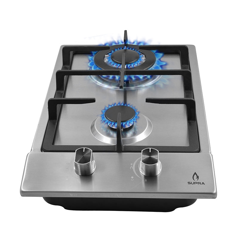 Parrilla de gas SUPRA DOMINO STEEL