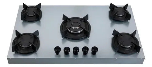 Parrilla de gas OASIS de submontar de 85" SUPRA con 5 quemadores