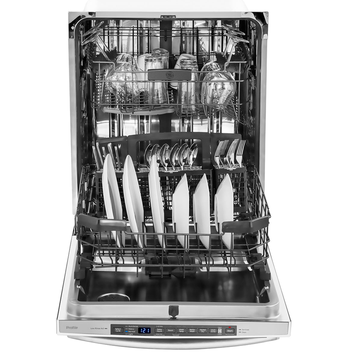 Lavavajilla de empotre GE PROFILE GDT695SSJSS 16 Servicios Inox - Cubimas