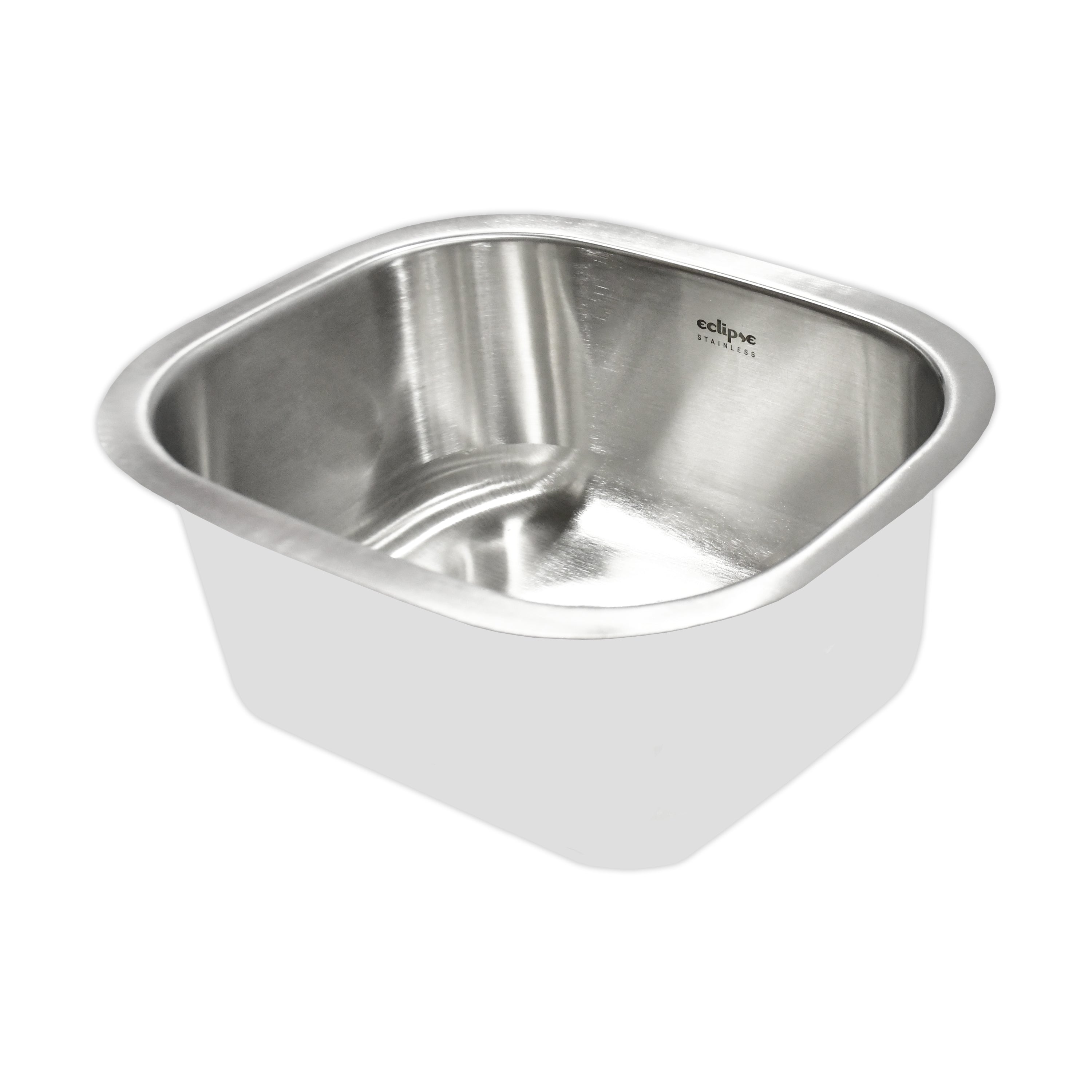 Tarja de submontar ECLIPSE SESE1512 Inox - Cubimas