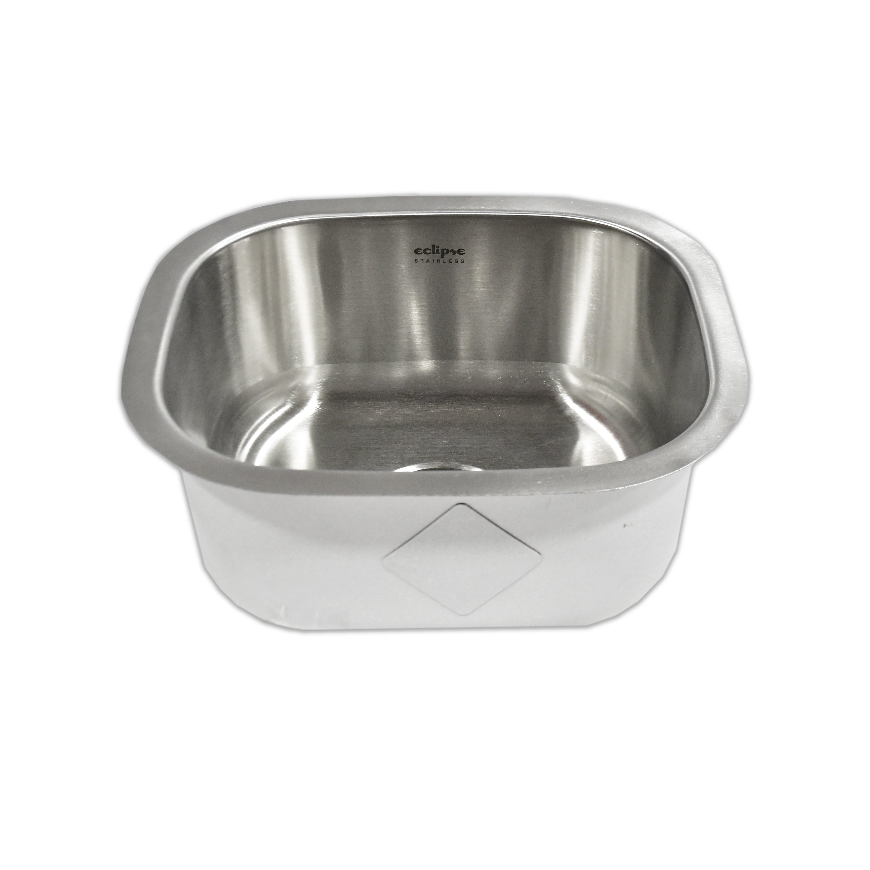 Tarja de submontar ECLIPSE SESE1512 Inox - Cubimas