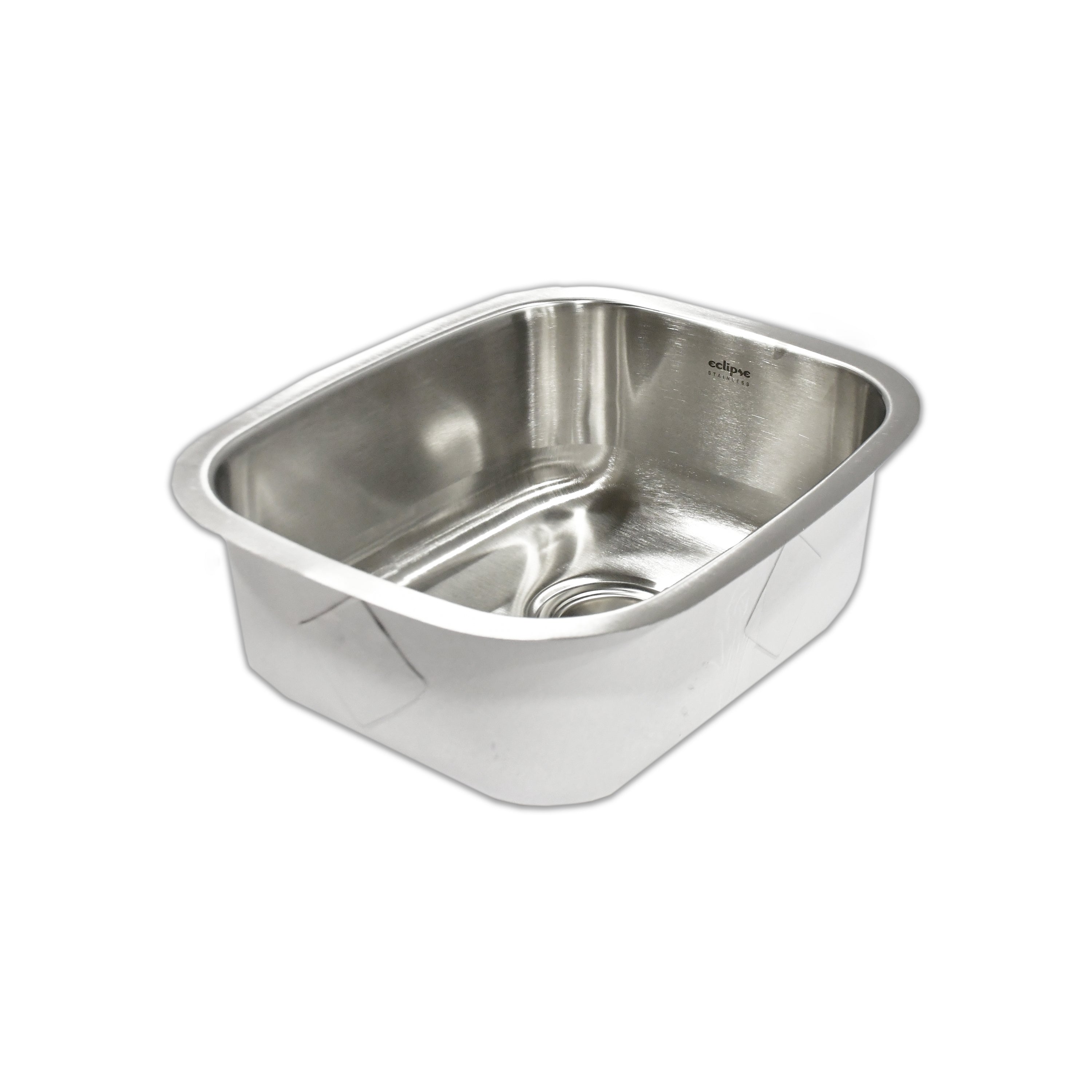 Tarja de submontar ECLIPSE SESE 1815 Inox - Cubimas