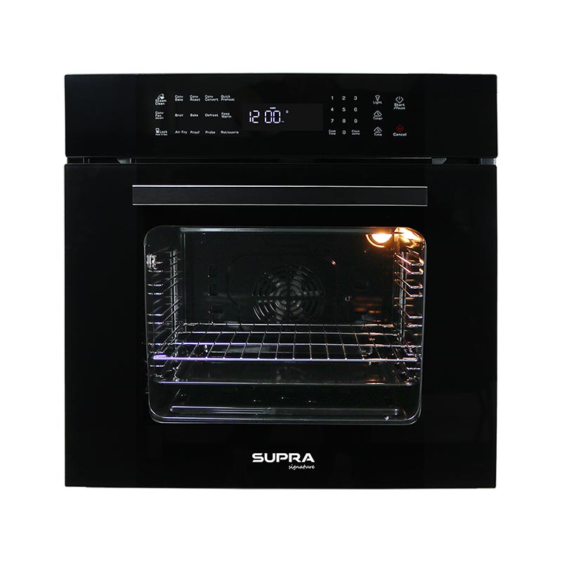 Horno a Gas Mixto para Empotrar SUPRA SIGNATURE MONET BLACK 60"