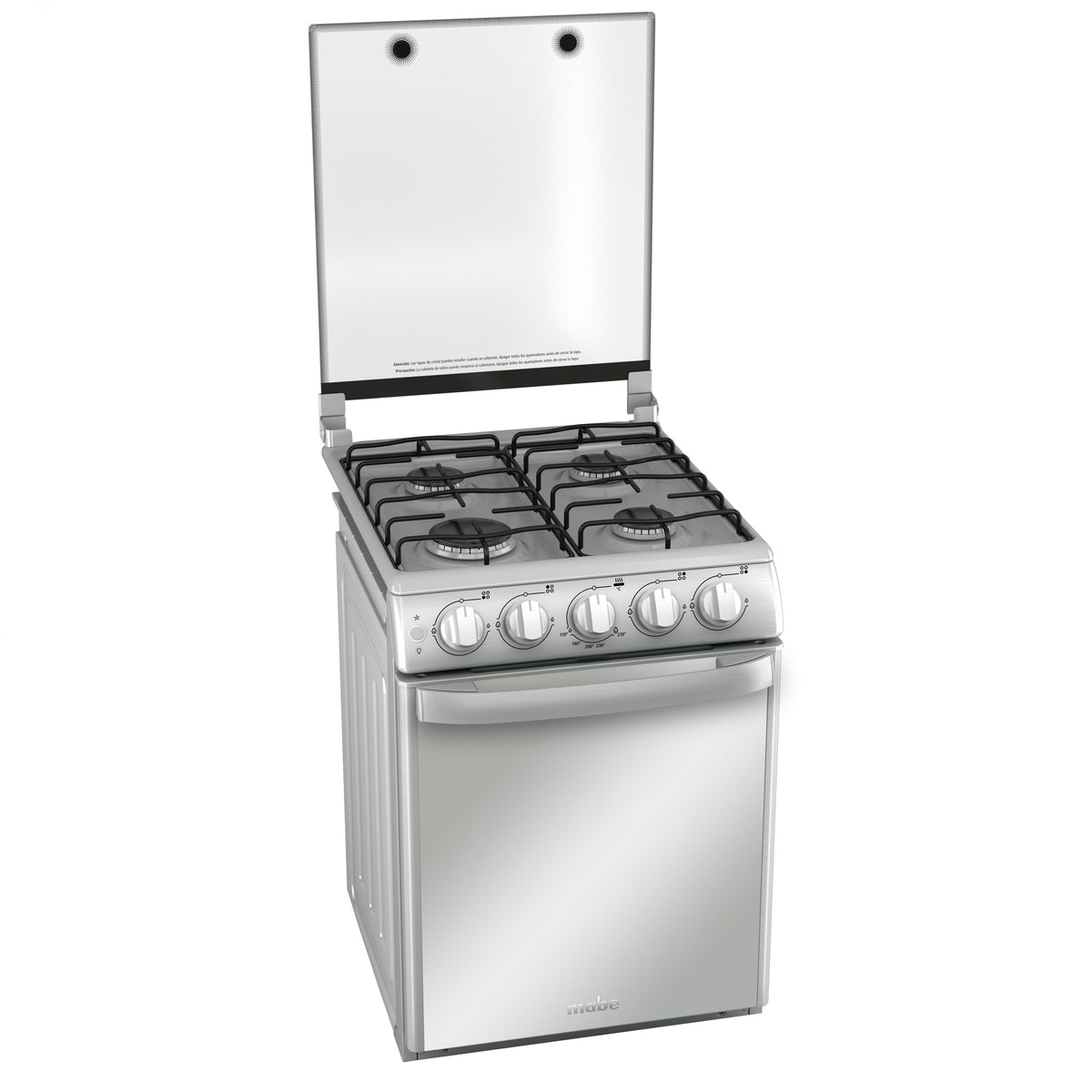 Estufa de empotre MABE EMC5046CAIS0 de 50 cm Plata Mercury - Cubimas