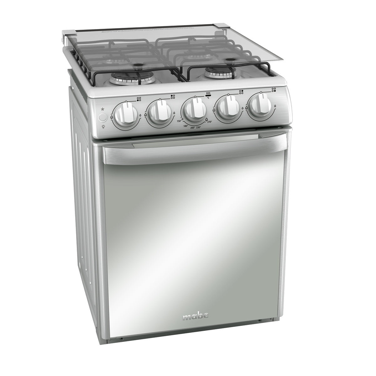 Estufa de empotre MABE EMC5046CAIS0 de 50 cm Plata Mercury - Cubimas