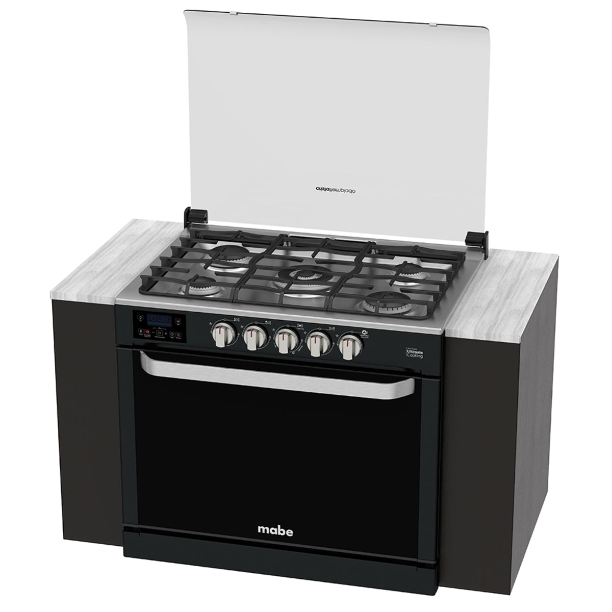 Estufa de empotre MABE XOC80808CTV0A de 80 cm Black Slate - Cubimas