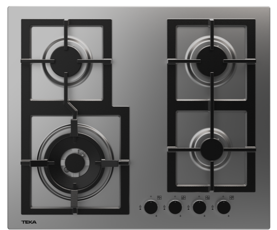 Parrilla a Gas TEKA EFX 60.1 4G AI AL DR CI de 60cm - Cubimas