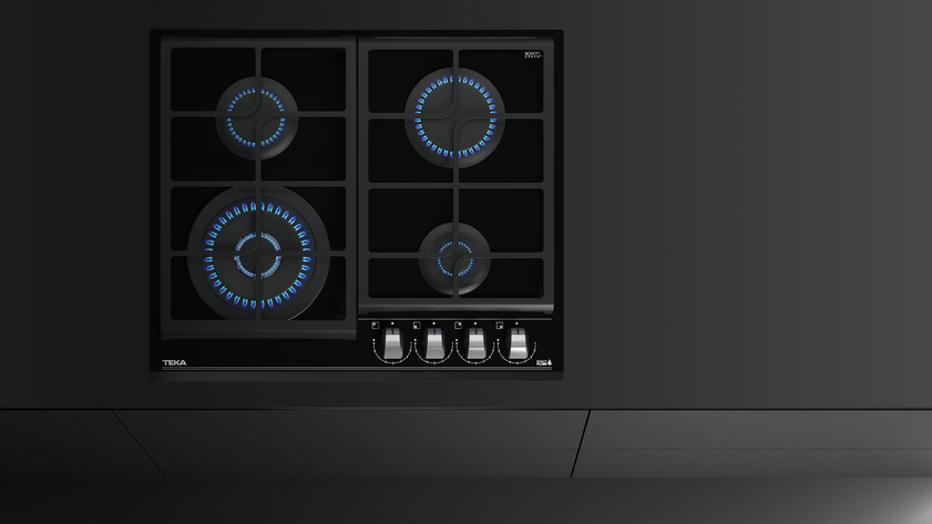 Parrilla a Gas TEKA GZC 64320 XBB de 60 cm ExactFlame - Cubimas