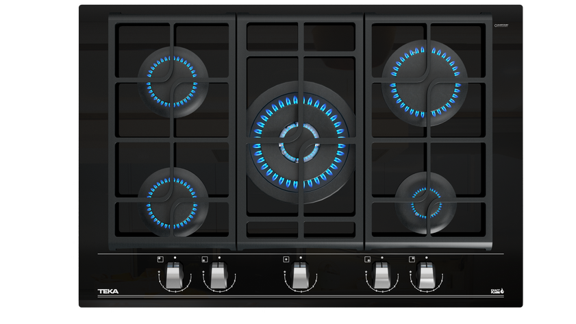 Parrilla a Gas TEKA GZC 85330 XBB de 75 cm ExactFlame - Cubimas