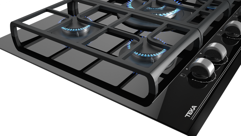 Parrilla a Gas TEKA GZC 85330 XBB de 75 cm ExactFlame - Cubimas