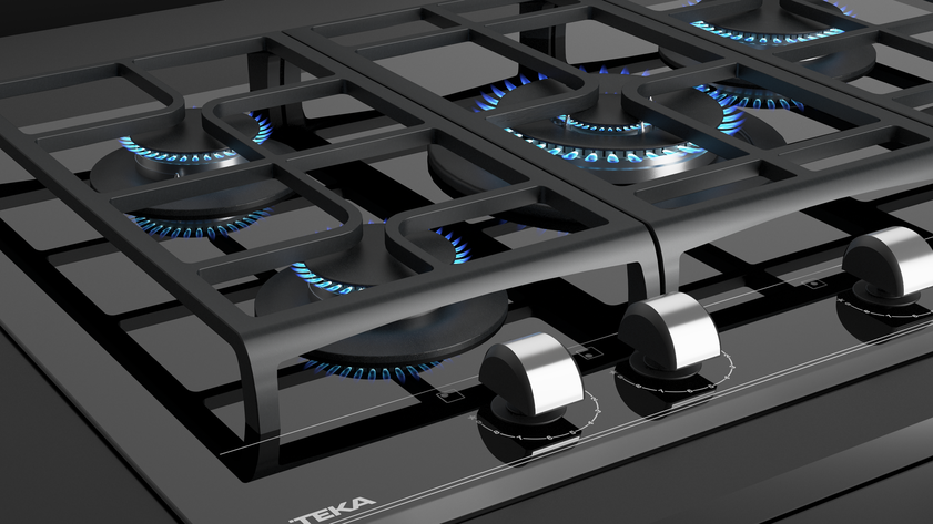 Parrilla a Gas TEKA GZC 85330 XBB de 75 cm ExactFlame - Cubimas