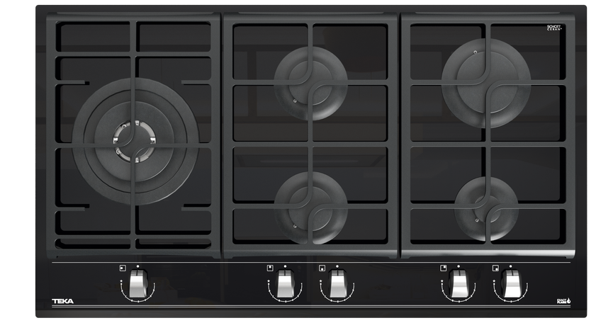 Parrilla a gas TEKA GZC 95320 XBB en 90 cm ExactFlame - Cubimas