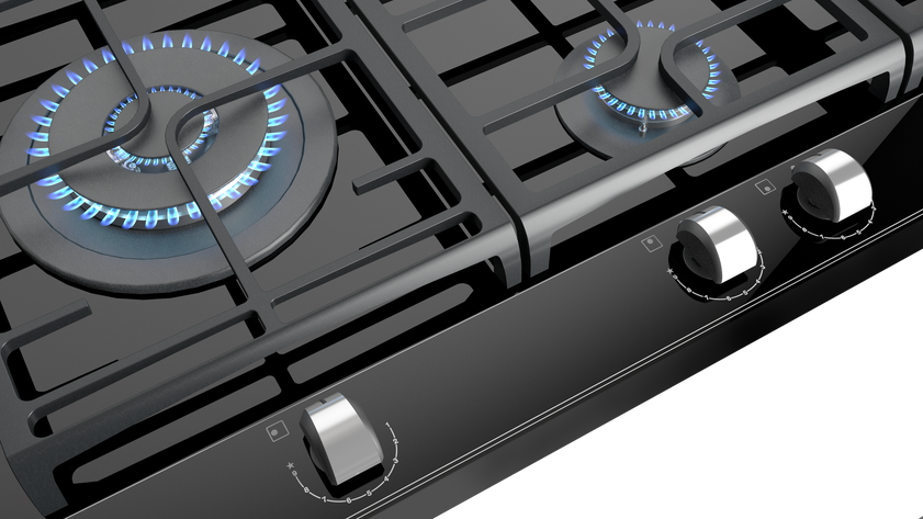 Parrilla a gas TEKA GZC 95320 XBB en 90 cm ExactFlame - Cubimas