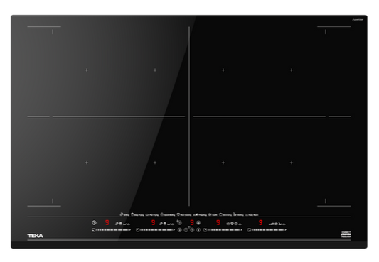 Parrilla vitrocerámica de inducción de 7 zonas con Touch Control Multislider Pro IZF 88700 MST
