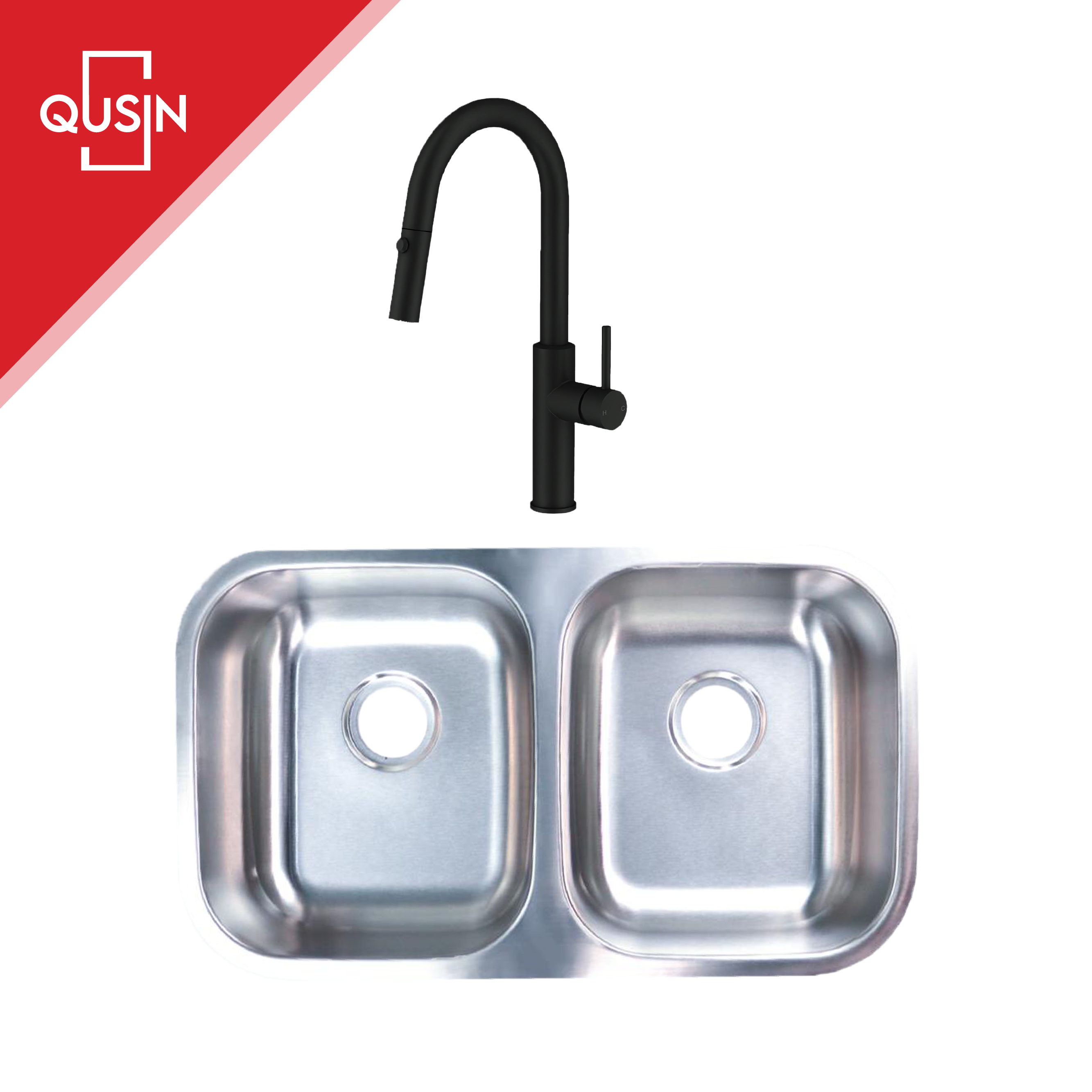 DUO QUSIN 206 BARI BLACK - Cubimas