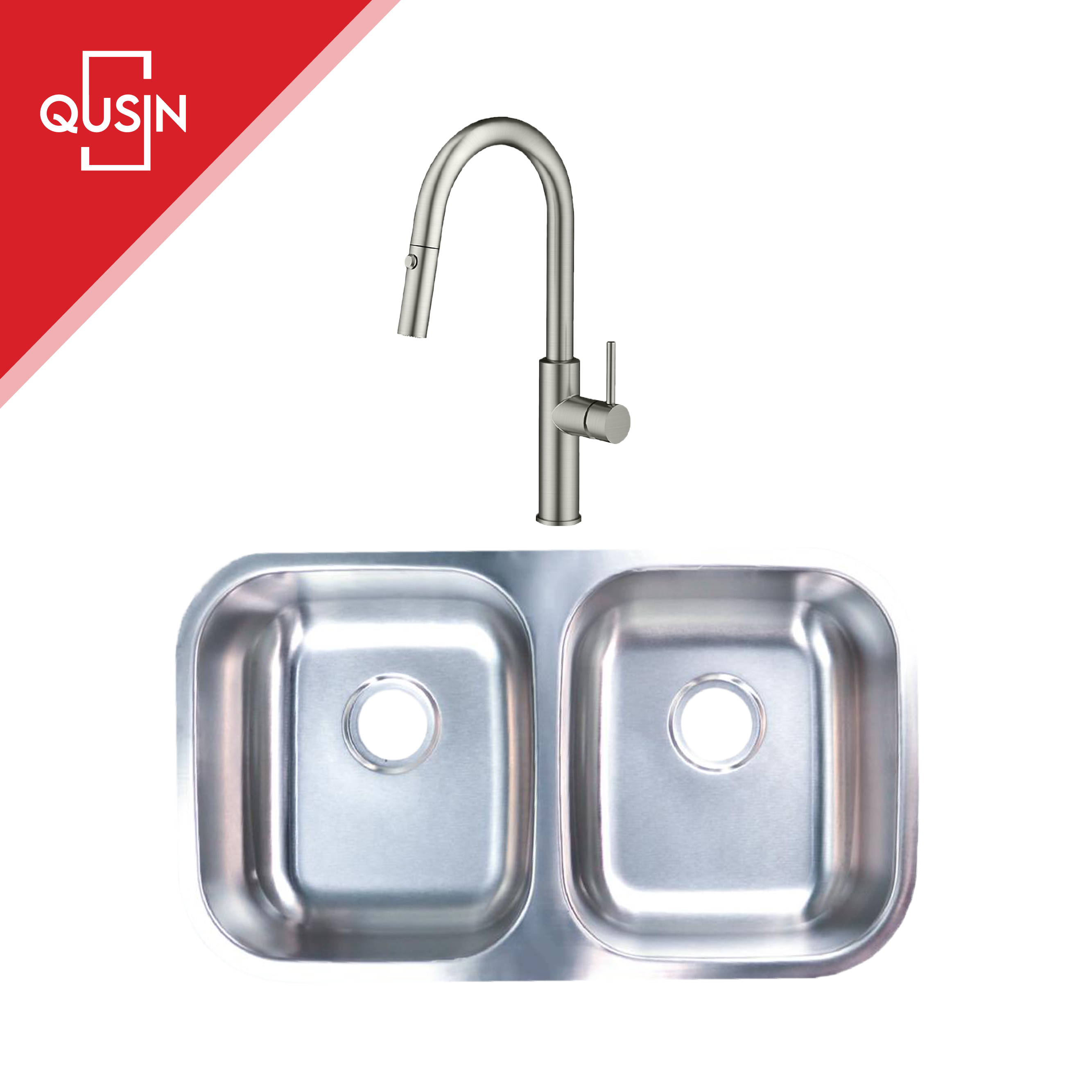 DUO QUSIN 206 BARI INOX - Cubimas