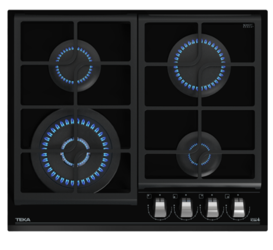 Parrilla a Gas TEKA GZC 64320 XBB de 60 cm ExactFlame - Cubimas