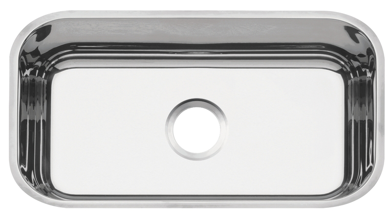 Tarja de empotrar TRAMONTINA Lavínia 56 BL acero inoxidable pre-pulido - Cubimas