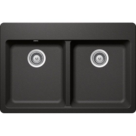 Tarjas de submontar/empotrar SCHOCK ALIVE 200-Stone Cuarzo - Cubimas