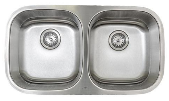 Tarja de Submontar ECLIPSE M602-18 Inox - Cubimas