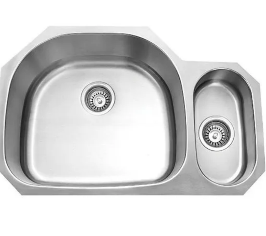 Tarja de submontar ECLIPSE SESD505 Inox - Cubimas