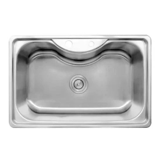 Tarja de empotrar KELE KTS3019A con accesorios Inox - Cubimas