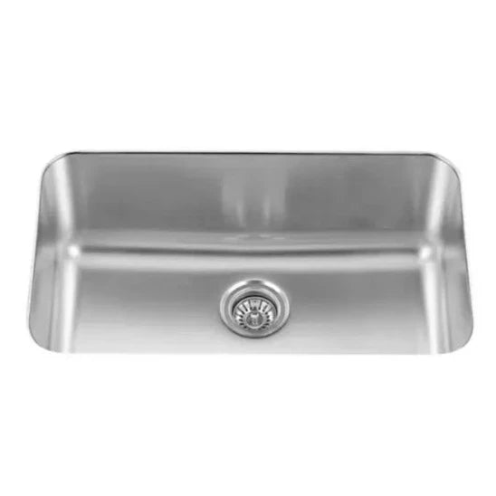 Tarja de submontar KELE KUS3018-10 Inox - Cubimas